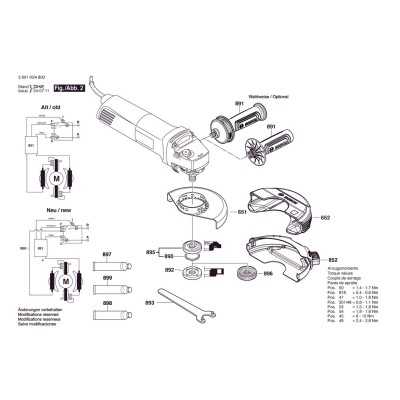 Bosch - GWS 14-125