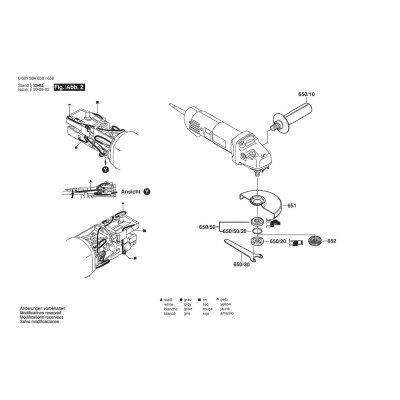 Bosch - GWS 14-125 C