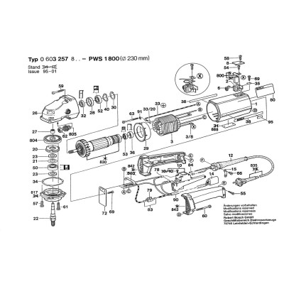 Bosch - PWS 1800