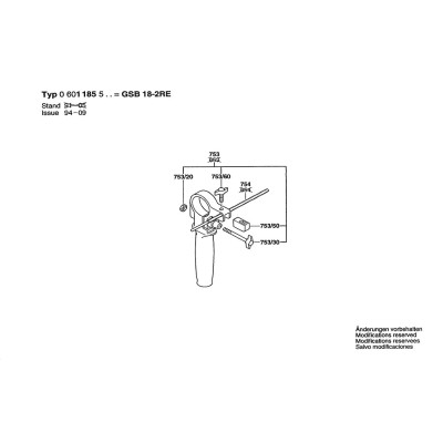 Bosch - GSB 18-2 RE