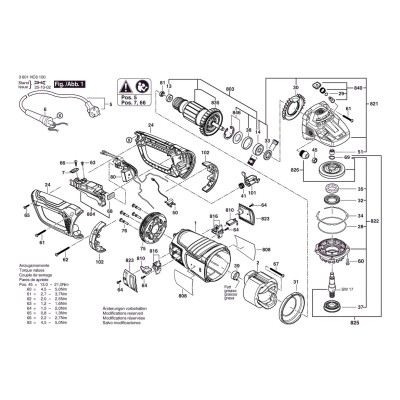 Bosch - GWS 27-180 PR