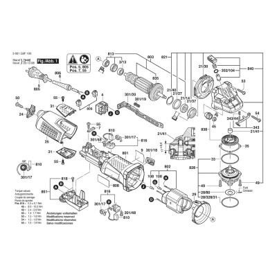 Bosch - GWS 17-125 CIEX