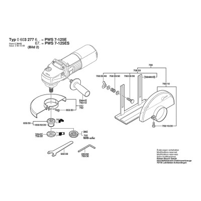 Bosch - PWS 7-125 E