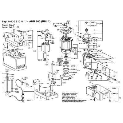 Bosch - AHR 800