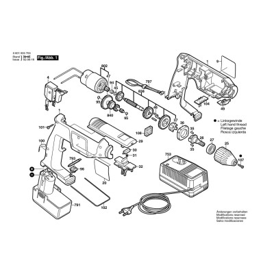 Bosch - GBM 9,6VES SSB