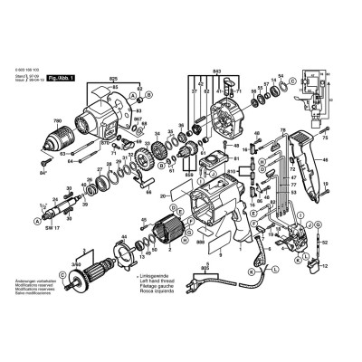 Bosch - CSB 1000-2 RET
