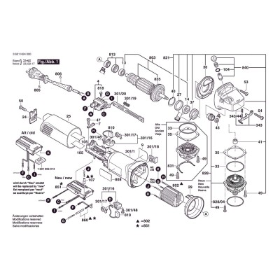 Bosch - GWS 14-125 CIE