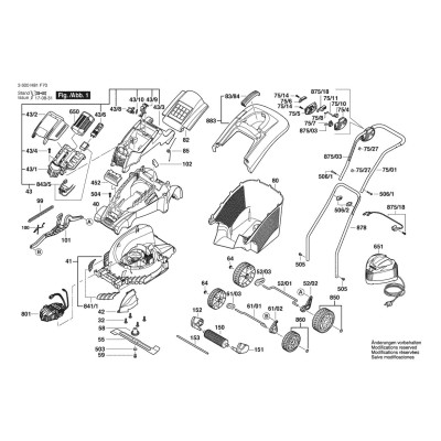 Bosch - ROTAK 37 LI