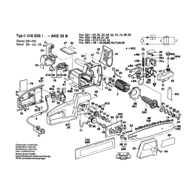 Bosch - AKE 35 B