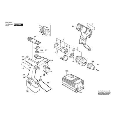 Bosch - GSR 9,6 VES-2