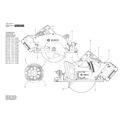 Bosch - GKS 18V-68