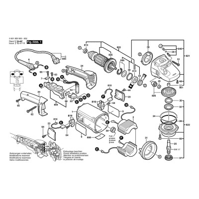 Bosch - GWS 2000-23 JH