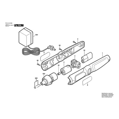 Bosch - PSR 2,4 V