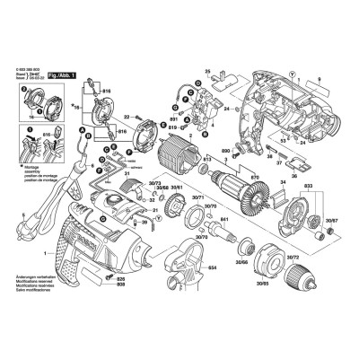 Bosch - PSB 1000 RCA bare
