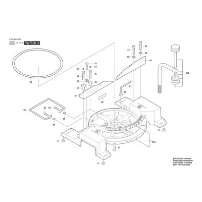 Bosch - GCM 800 SJ
