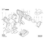 Bosch - GSB 14,4 VE-2-LI