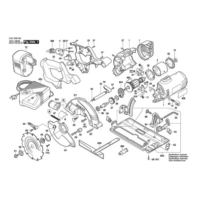 Bosch - GKS 24 V BARE