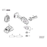 Bosch - GWS 18V-15 S