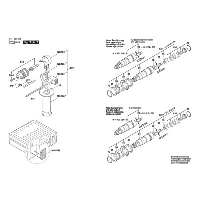 Bosch - GBH 2-22 E