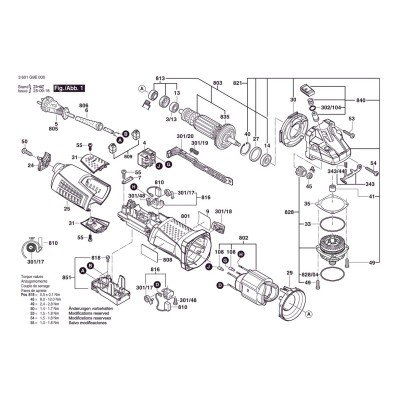Bosch - GWS 13-125 CI