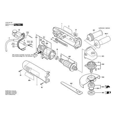 Bosch - PWS 8-125 CE