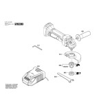 Bosch - GWS 18-125 V-LI