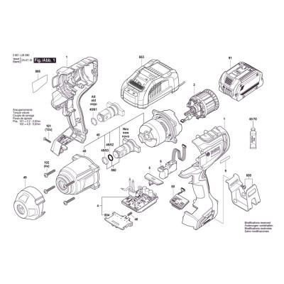 Bosch - GDS 18V-1050 H