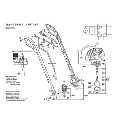 Bosch - ART 23 F
