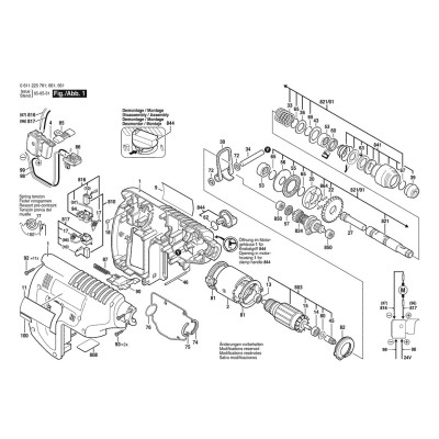 Bosch - BBH 24 VRE II