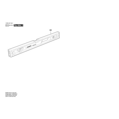 Bosch - Level 25 cm magnetic