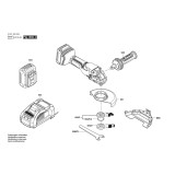 Bosch - GWS 18V-180 PC