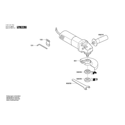 Bosch - GWS 6-100 E