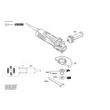Bosch - GWS 13-50VS