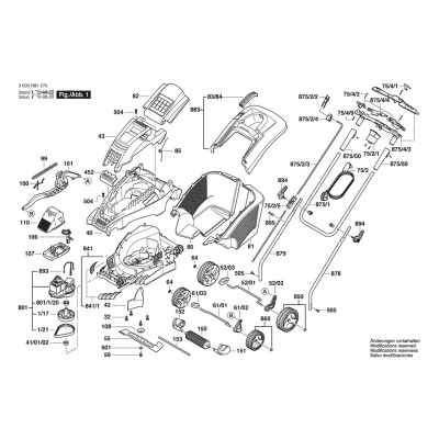 Bosch - ROTAK 40 (ERGOFLEX)
