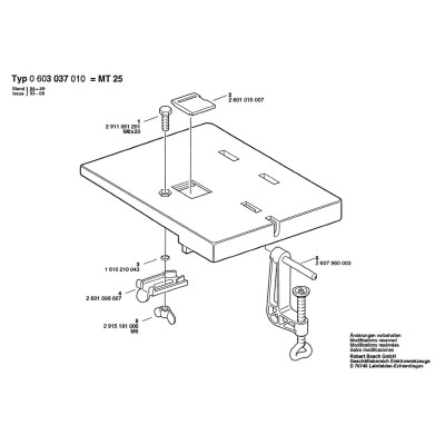 Bosch - MT25