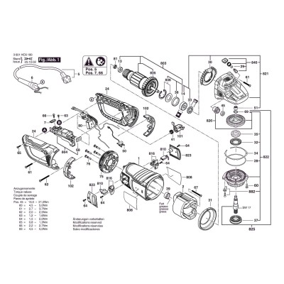 Bosch - GWS 27-230 JR
