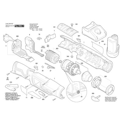 Bosch - ANGLEEXACT12V-12-400