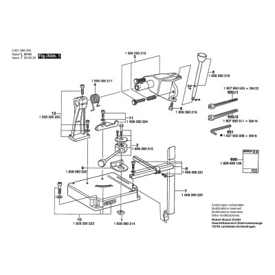 Bosch - CUTTING STAND