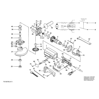 Bosch - ANGLE GRINDER