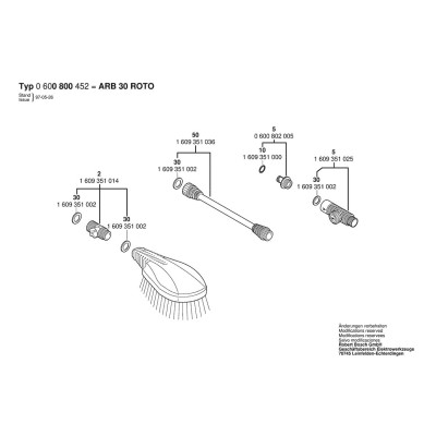 Bosch - ARB 30 ROTO
