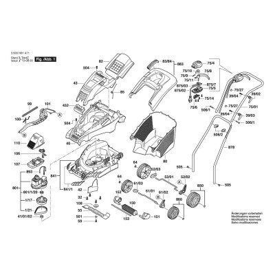 Bosch - ROTAK 34 GC