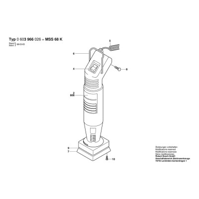 Bosch - MSS 68 K
