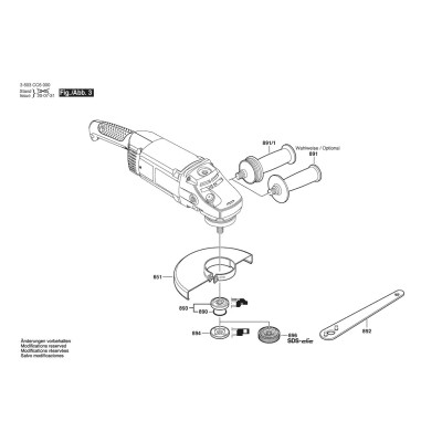 Bosch - PWS 2000-230 JE