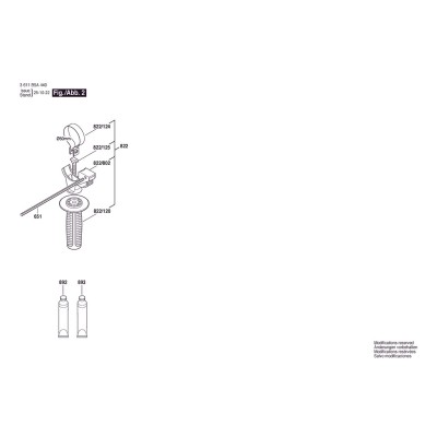 Bosch - GBH 2-20 D