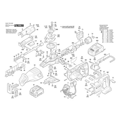 Bosch - GSA 18V-28