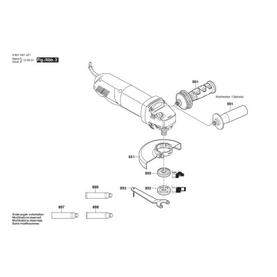 Bosch - GWS 8-100 Z