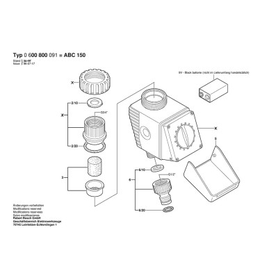 Bosch - ABC 150