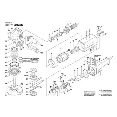 Bosch - HWS 65/125