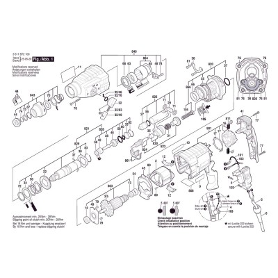 Bosch - GBH 2-24 DRE