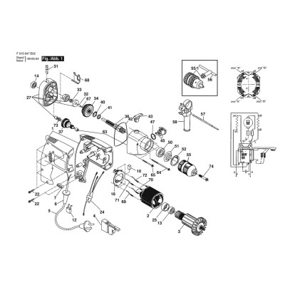 Bosch - RATCHETING DRILL (12